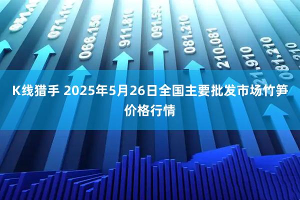 K线猎手 2025年5月26日全国主要批发市场竹笋价格行情