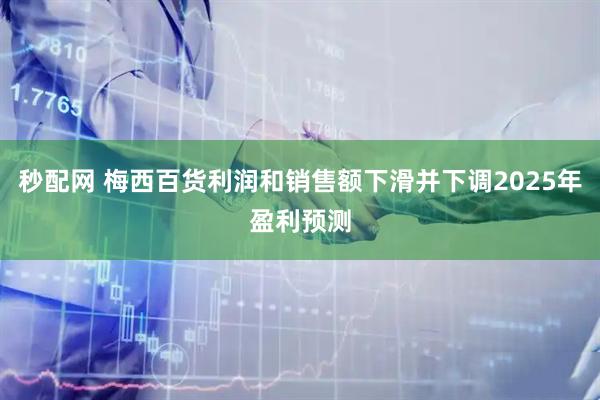 秒配网 梅西百货利润和销售额下滑并下调2025年盈利预测