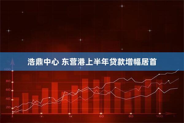 浩鼎中心 东营港上半年贷款增幅居首