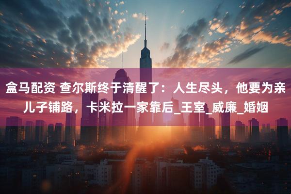 盒马配资 查尔斯终于清醒了:人生尽头,他要为亲儿子铺路,卡米拉一家靠后_王室_威廉_婚姻